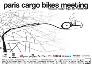 Paris Cargo Bike Meeting 2014